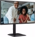 Монитор AOC Q27E4U - 27\'\' WQHD (2560х1440), 120Hz, 4ms, 350cd-m2, USB3.2 HUB, HDMI 2.0, DisplayPort 1.2, Черен снимка 2