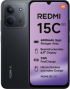 Смартфон Redmi 15C 5G, 6.9″, Dimensity 6300, 4 GB RAM, 128 GB, 50 MP, 6000 mAh, Midnight Black снимка 1