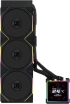 Водно охлаждане Lian Li HydroShift II LCD-S 360TL RGB, 360 mm AIO, 3.4" IPS LCD дисплей, L-Connect 3, черен снимка 3