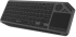 Клавиатура Natec Turbot 2 Keyboard, US, Безжична, BT, 2.4GHz, X-Scissors with Touchpad for Smart TV, Черен снимка 3