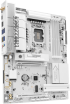 Дънна платка ASRock B860 Challenger White WiFi, B860, 4х DDR5, LGA 1851, ATX, WiFi 7, PCIe 5.0, 2.5GbE LAN, бял снимка 2