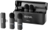 BOYA BY-V4U безжична микрофонна система, 4 микрофона, USB-C, 2.4 GHz, омнидиректен, черен снимка 1