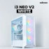 Кутия Zalman Case ATX - I3 NEO V2 White - RGB, Mesh снимка 12