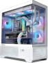 Кутия Zalman Case ATX - Chronix WHITE V2 - 3 x 120 mm A-RGB, USB-C, Tempered Glass снимка 2