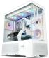 Кутия Zalman Case ATX - Chronix WHITE V2 - 3 x 120 mm A-RGB, USB-C, Tempered Glass снимка 3