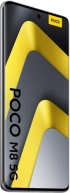 Смартфон POCO M8 5G MZB0MABEU, 6.77″ AMOLED, Snapdragon 6 Gen 3, 8 GB RAM, 256 GB, 50 MP, 5520 mAh, сребрист снимка 3