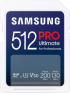 Samsung PRO Ultimate Full-Size, SDXC UHS-I, 512GB, U3, V30, USB Адаптер снимка 2