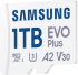 Samsung EVO+, 1 TB, mSD + Адаптер, карта microSDXC снимка 3
