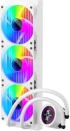1stPlayer водно охлаждане Water Cooling 360mm - Thunderstorm TS4 360 White - Digital Display, aRGB снимка 4