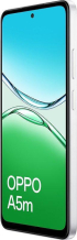 Смартфон Oppo A5m 4G, 6.67″ IPS, Snapdragon 6s 4G Gen1, 8 GB RAM, 256 GB, 50 MP, 6000 mAh, Mist White снимка 4