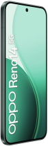 Смартфон Oppo Reno 14 5G, 6.59″ AMOLED, Dimensity 8350, 12 GB RAM, 512 GB, 50 MP тройна камера, 6000 mAh, Luminous Green снимка 4