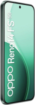 Смартфон Oppo Reno 14 FS 5G, 6.57″ AMOLED, Snapdragon 6 Gen 1, 12 GB RAM, 512 GB, 50 MP тройна камера, 6000 mAh, Luminous Green снимка 3