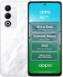 Смартфон Oppo A5 5G 4/128GB, Dimensity 6300, 6000 mAh, 50 MP, 120 Hz, бял снимка 1