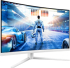 Монитор Philips 32M2C5501, 31.5" Curved 1500R VA WLED, 2560 x 1440, 180Hz, 1ms GtG, 0.5ms MPRT, 2xHDMI, DP, Adaptive Sync, Бял снимка 2