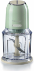 Чопър Ariete 0438/04, 400W, 0.6 L, неръждаема стомана, бутони, зелен снимка 1