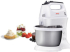  Tefal HT312138, Quick mix Hand Mixer with bowl, 300 W, 5 Speeds + turbo, 2 Beaters, 2 Dough hooks, automatic rotating bowl, white & inox standbowl снимка 6