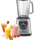  Tefal BL811D38, Mastermix Premium Blender, 1200 W, Thermo jug of impact glass, Total capacity: 2l, Speed control button, 6 removable blades, 3 programs, stainless steel снимка 2