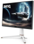 Монитор BenQ EX271Q, 27" IPS 2560 × 1440 (QHD / 2K), DisplayPort 1.4, HDMI, USB Type-C, USB 3.2, вградени високоговорители, бял снимка 3