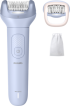 Епилатор PHILIPS Series 8000 за употреба на сухо и мокро, 2 настройки за скорост, До 60 минути безжична работа, 3 приставки снимка 3
