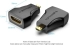 Vention Адаптер Adapter Micro HDMI M - HDMI F Black - AITB0 снимка 8