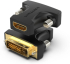 Vention Адаптер Adapter DVI M - HDMI F Gold plated - AILB0 снимка 1