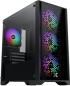 Xigmatek кутия Case mATX - NYX II - 4 RGB Fans снимка 1