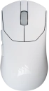 Мишка Corsair Sabre v2 Pro Ultralight, Bluetooth, 33000DPI, 8000Hz, Slipstream, бял снимка 1