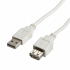 VALUE 11.99.8946 :: USB 2.0 кабел, Type A, M-F, 0.8 м снимка 1