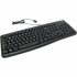 Клавиатура Logitech K120, USB, черна, БДС снимка 2