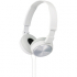 Слушалки Sony Headset MDR-ZX310, бели снимка 1