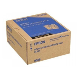 Тонер за лазерен принтер Epson AL-C9300N Double Pack Toner Cartridge Black, 6.5k x2