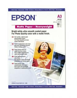 Хартия за принтер Epson Matte Paper Heavy Weight, DIN A3, 167g-m2, 50 Blatt