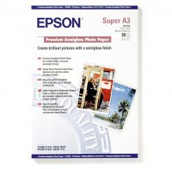 Хартия за принтер Epson Premium Semigloss Photo Paper, DIN A3+, 251g-m2, 20 Blatt