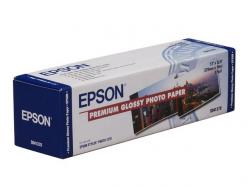 Хартия за принтер Epson Premium Glossy Photo Paper Roll, 329mm x 10m, 255g-m2