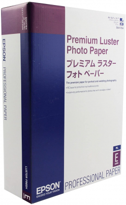Хартия за принтер Epson Premium Luster Photo Paper, DIN A4, 250g-m2, 250 Sheets