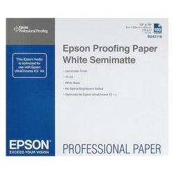 Хартия за принтер Epson Proofing Paper White Semimatte, DIN A3+, 100 Blatt
