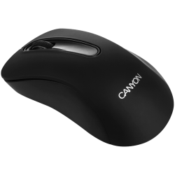 Мишка CANYON MW2 2.4GHz wireles Optical Mouse with 3 buttons, DPI 1200, Black, 108*65*38mm, 0.066kg