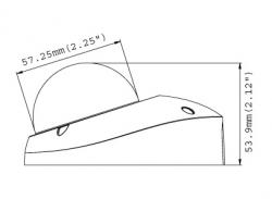 Камера GEOVISION GV-MFD1501-0F :: IP камера, 1.3 Mpix, Super Low Lux, WDR, Mini Fixed