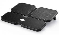 Поставка за лаптоп Охладител за лаптоп Notebook Cooler MULTI CORE X6 15.6“ - Black