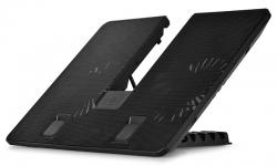 Поставка за лаптоп Охладител за лаптоп Notebook Cooler U-PAL 15.6“ USB3.0 - Black