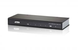 Кабел/адаптер ATEN VS184A :: ATEN 4-Port HDMI сплитер, 15 м, Ultra HD 4kx2k, 340MHz