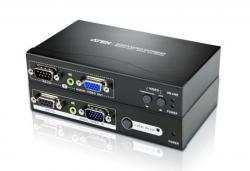 Кабел/адаптер ATEN VE200 :: Видео екстендър, 150 м, VGA, 1600x1200