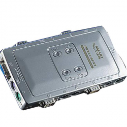 KVM продукт VALUE 14.99.3294 :: Автоматичен KVM Switch, 1x User към 4x PCs