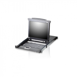 KVM продукт 8-Port Slideaway™ LCD KVMP превключвател с 17" LCD конзола