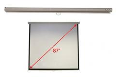 Екран за проектор Acer M87-S01MW Projection Screen, 87" (4:3), 70''x70'' (Area 1740mm X 1740mm)
