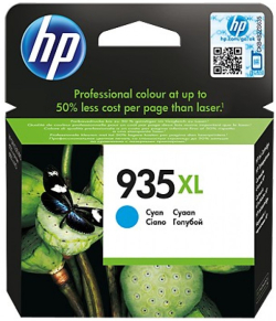 Касета с мастило HP 935XL Cyan Ink Cartridge на най-ниска цени