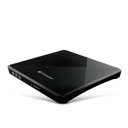 Оптично устройство Transcend 8X DVD±RW, Slim Type, USB 2.0 (Black), 13.9mm Thickness