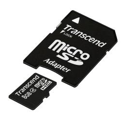 Transcend-8GB-microSDHC-CARD-Class-4-SD-2.0-w-adapter