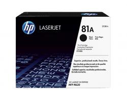 Тонер за лазерен принтер HP 81A Black Original LaserJet Toner Cartridge