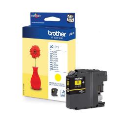 Касета с мастило Brother LC-121 Yellow Ink Cartridge for MFC-J470DW-DCP-J552DW